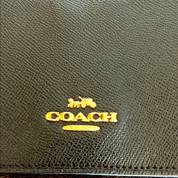 Coach 🌟HP🌟Klare Crossbody Signature Black/ Brown Canvas - Picture 9 of 13